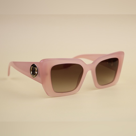 Burberry Pink Cat-Eye Sunglasses - Picture 1 of 5
